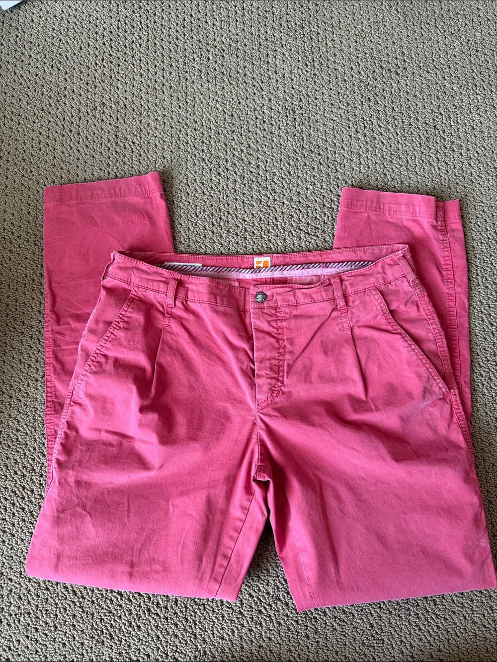 Boss Orange Red Casual Chinos
